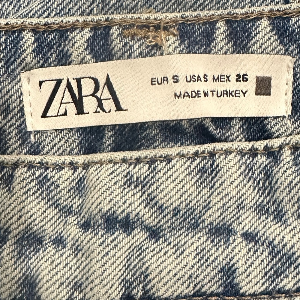 Zara Denim Jean Skirt